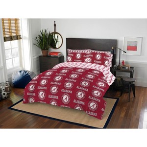 NCAA Rotary University of Alabama Crimson Tide 7 PC Full Bed In Bag Set - 1 of 3