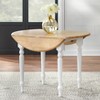 Double Drop Leaf Extendable Dining Table - Buylateral - image 3 of 4