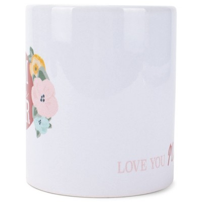Elanze Designs Mom Of The Year Multicolor 11 Ounce Stoneware Coffee Mug