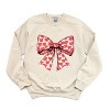 Simply Sage Market Women's Graphic Sweatshirt Coquette Hearts - 2 of 4