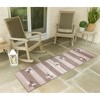 Liora Manne Malibu  Indoor/Outdoor Rug  Neutral.. - 2 of 4