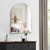 MAYEERTY Metal Framed Arched Bathroom Mirror for Wall - 2 of 4