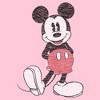 Girls Mickey & Friends Distressed Icon Pose T Shirt - 2 of 4