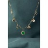 Alex and Ani Malachite Charm Necklace - 3 of 4