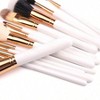 Premium Synthetic Travel Makeup Brush Set 12pcs with Holder, Foundation, Powder, Contour, Blush, Eye Brushes - 2 of 4