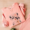 Simply Sage Market Dog Mom Social Club Lightweight Garment Dyed Sweatshirt - 3 of 4