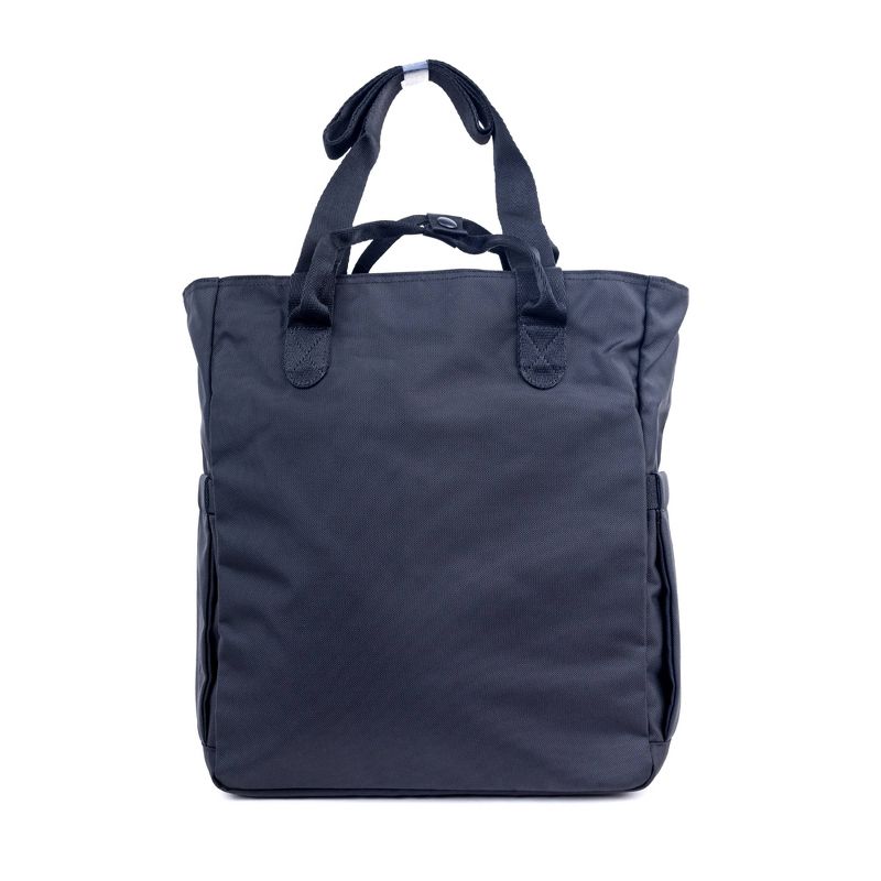 JWorld Timo12&#34; Tote - Black: Gender Neutral Work Bag, Recycled Water Resistant, Adjustable Strap, 4 of 6