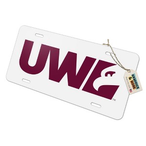 University of Wisconsin - La Crosse University Secondary Logo Novelty Metal Vanity Tag License Plate - 1 of 4