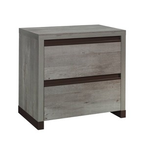 Manhattan Gate 2 Drawer Lateral File Mystic Oak - Sauder: Contemporary Office Storage, CARB Certified, MDF Laminate - 1 of 4