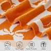 Amelie Home Chenille Knit Soft Cozy Throw, Reversible Festive Pattern, Fall Gift Blanket, Stylish Autumn Decor for Couch Bed - 4 of 4