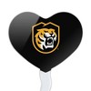 Colorado College Primary Logo Heart Love Cupcake Picks Toppers Decoration Set of 6 - 2 of 4