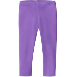 City Threads Girls 100% Cotton Soft Capri Leggings - USA-Made - 1 of 4