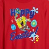 Men's - SpongeBob Squarepants - Hoppy Easter Long Sleeve Graphic T-Shirt - 2 of 4