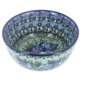 Blue Rose Polish Pottery 17 Ceramika Dessert Bowl - 1 of 1