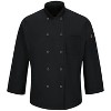 Red Kap Men's Chef Coat With Oilblok + Mimix - image 2 of 4