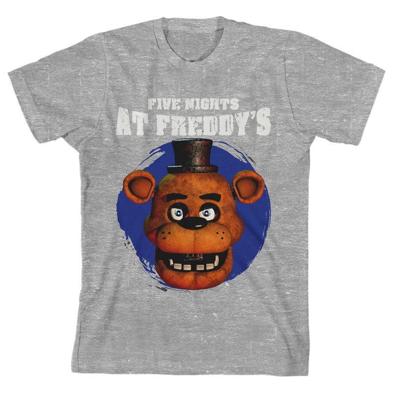 Five Nights At Freddy's Freddy Fazbear Boy's Short Sleeve Shirt & Lounge Shorts Combo Set, 2 of 6
