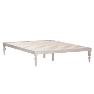 MH London Rhonda 13.5" Queen Solid Wood Platform Bed - 1 of 4