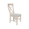 International Concepts Set of Two Creekside X-Back Chairs - 2 of 4