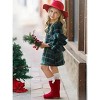 Under The Mistletoe Tiered Sleeve Miya Dress Mia Belle Girls - 3 of 4