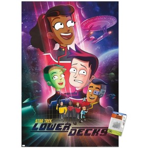 Trends International Star Trek: Lower Decks - Key Art Unframed Wall Poster Prints - 1 of 4