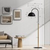 Maxax 63.7” Modern Arched Floor Lamp， Standing Tree Lamp for Bedroom - 4 of 4