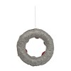 Transpac 12.99 in Multicolor Christmas Layered Gnome Wreath Polyester Holiday Decor - 3 of 4