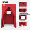 EAGLE PEAK 4x4 Pop Up Canopy, Portable Privacy Changing Room Photoshoots - 4 of 4