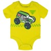 Monster Jam Grave Digger El Toro Loco Megalodon Baby 5 Pack Bodysuits Newborn to Infant - 4 of 4