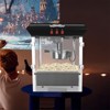 Infurnic Popcorn Poppers, with Kettle and Warming Deck, Kitchenware for Family Gatherings, Black, 20.67"*17.71"*24.8" - 4 of 4