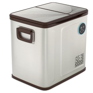 Simzlife 12 Volt Refrigerator, Dual Zone Electric Cooler for Car, RV, Home Refrigerator - 1 of 4