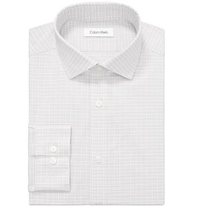 Calvin Klein Mens Steel+ Stretch Button Down Dress Shirt - 1 of 1