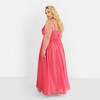 Rebdolls Women's Vittoria Chiffon Drape Maxi A Line Dress - 3 of 4