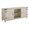 Cesicia Modern Farmhouse Barn Door 3-Shelf TV Stand for TVs up to 65" - 2 of 4