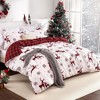 3 Piece Christmas Bedding Duvet Cover Set - 2 of 4