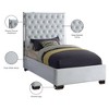 Meridian Furniture,Lexi Velvet Bed - 3 of 3