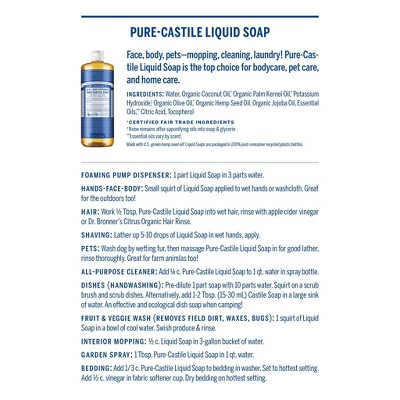 Dr. Bronner's Pure Castile Soap - Lavender - 16 fl oz, 5 of 9