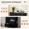 SKRAN Dresser For Bedroom, Storage Drawers, Tall Large Fabric Storage Tower Organizer With Metal Frame Wooden Top For Nursery - 3 of 4