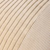 18"x18" Variegated Corduroy Decorative Pillow Cover Beige - Hearth & Hand™ with Magnolia: Cotton Velvet, Farmhouse Style - 3 of 4