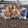 Area Rugs Floral Rug Non Slip Large Living Room Rug Washable Vintage Bohemian Soft Carpet for Bedroom Home Office - 2 of 4