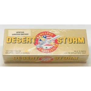 1991 Desert Storm Weapon Profiles Special Limited Edition Card Box Set - 1 of 2