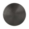 Kate and Laurel Zia Round Metal Drink Table, 9x9x23, Pewter - 3 of 4