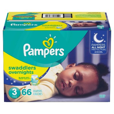 Pampers Swaddlers Overnight Diapers 