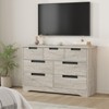 4/5/6/7 Drawer Dresser for Bedroom, Dresser Organizer with Embedded Handles Design, Wooden Chest of Drawers for Living Room - 3 of 4