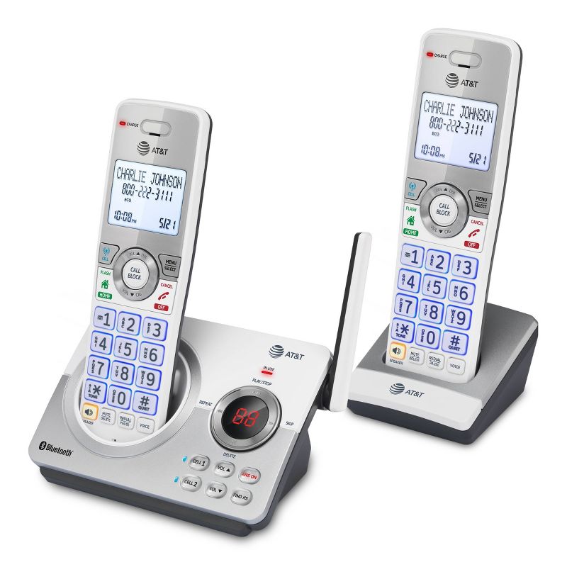AT&#38;T DL72250 Dual Handset Cordless Phone, 2 of 4
