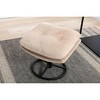 LOVMOR Accent chair TV Chair Living room Chair with ottoman - 4 of 4