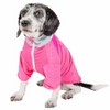 Pet Life (R) Active Chewitt Wagassy Stretch Yoga Fitness Long-Sleeve Dog T-Shirt - 2 of 4