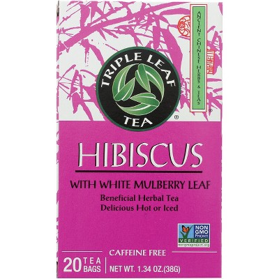 Triple Leaf Tea Hibiscus Tea.