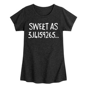 Girls' - Instant Message - Sweet As 3 Fitted Short Sleeve Graphic T-Shirt - 1 of 4