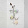 Over The Door Round Wire Shower Caddy Matte Satin - Made By Design™ : Target