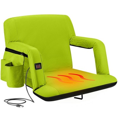 Alpcour Heated Reclining Stadium Seat with Armrests